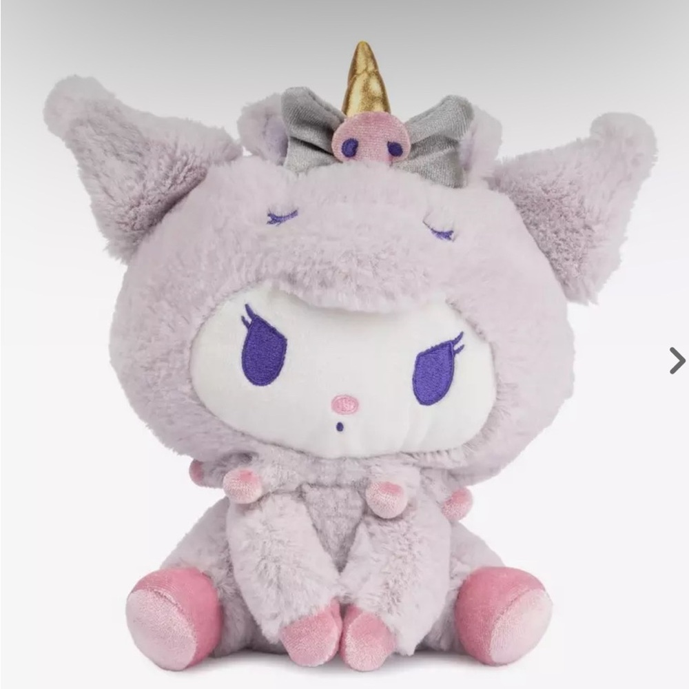 Kuromi x GUND 6" Unicorn Mascot Plush